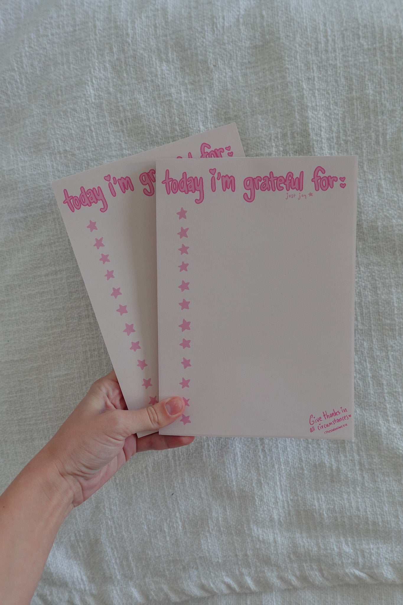 Gratitude Notepad