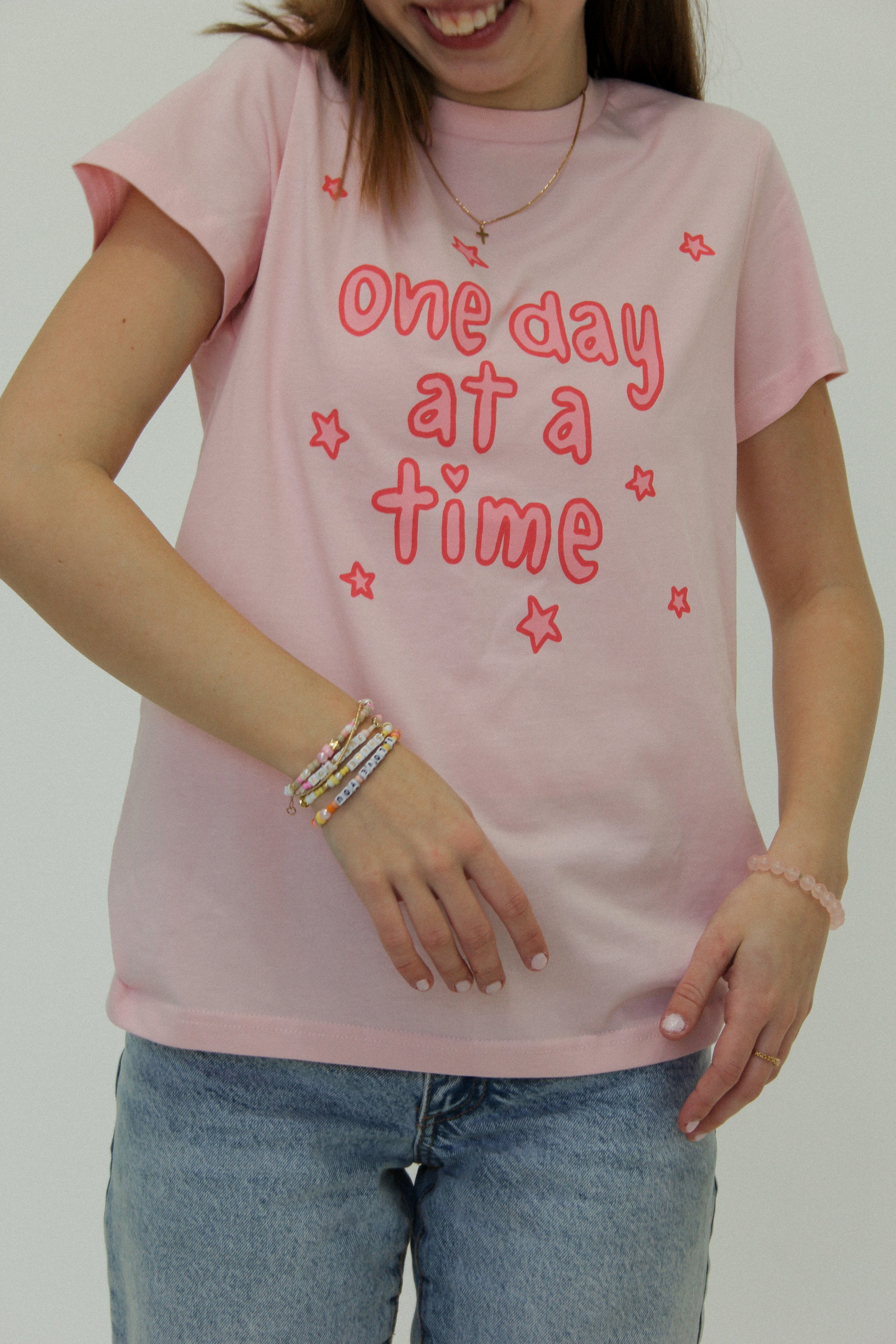 One Day At A Time T Shirt Just Joy