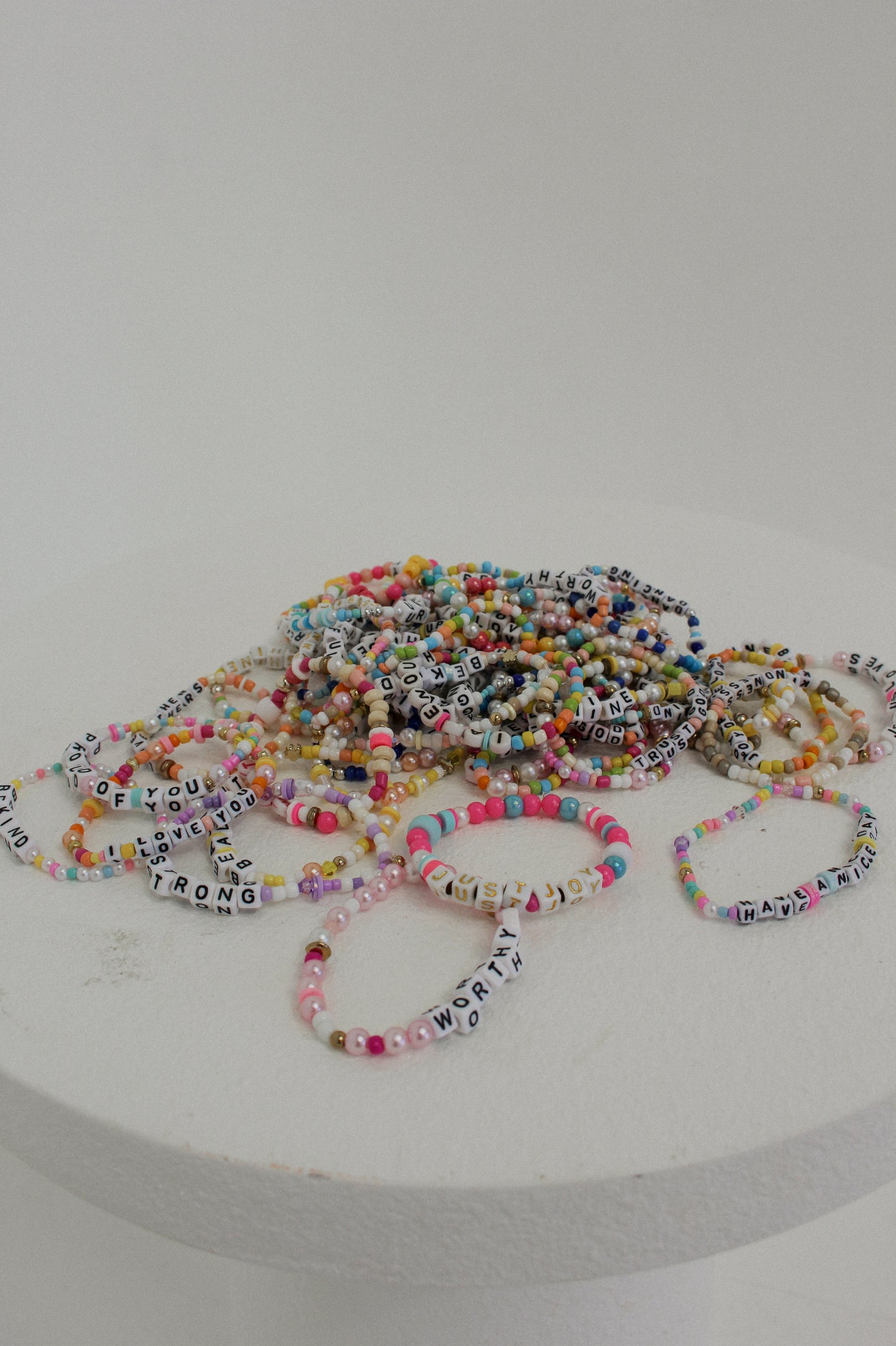 Assorted Handmade Beaded Bracelets